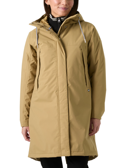 Helly Hansen Women's Hvaler Insulated Raincoat, 764 Elmwood, 764 Elmwood