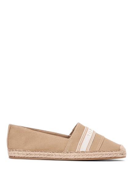 Tommy Hilfiger Canvas Denim Espadrilles, Safari Brown, Safari Brown