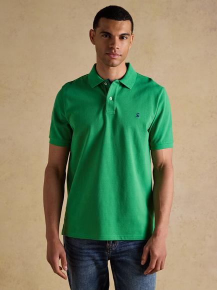 Joules Woody Polo Shirt, Green, Green