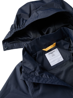 Polarn O. Pyret Kids' Rain Jacket, Blue - view 2, Blue