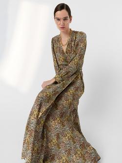 Gerard Darel Rimaya Floral Maxi Dress, Pink, Pink