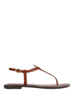 Sam Edelman Gigi Leather Thong Sandals, Kona Brown Leather
