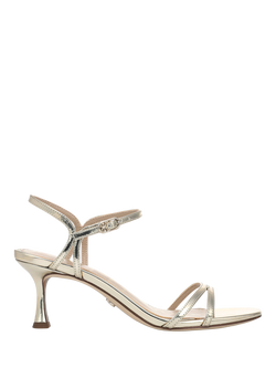 Sam Edelman Presley Leather Strappy Sandals, Jute Faux Leather