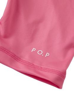 Polarn O. Pyret Kids' UV Swim Shorts, Pink - view 2, Pink