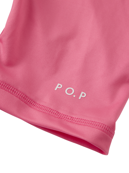 Polarn O. Pyret Kids' UV Swim Shorts, Pink - view 2, Pink