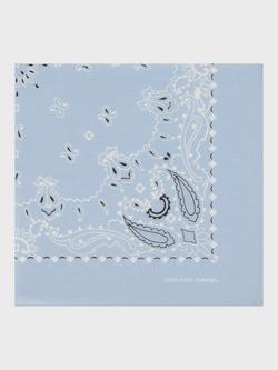 Gerard Darel Dayana Printed Square Scarf, Bluesky, Bluesky