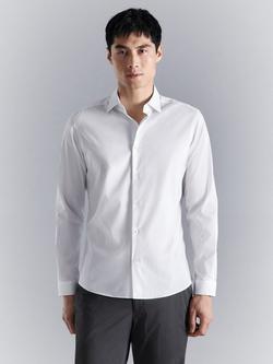 Mango Tailored Shirt, White, White