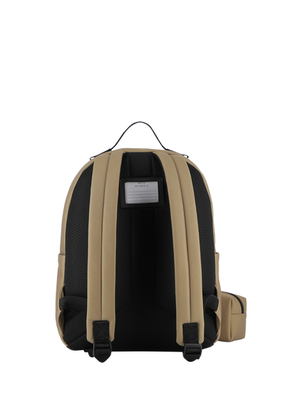 HUGO BOSS Kids' Backpack & Pencil Case Set, Dark Stone - view 2, Dark Stone