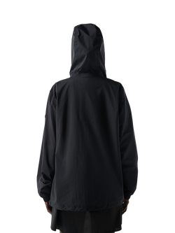 Hunter Packable Water Resistant Rain Jacket - view 2, Black