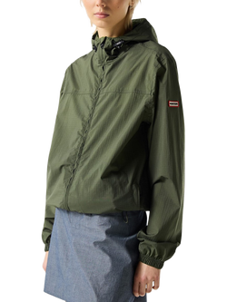 Hunter Packable Water Resistant Rain Jacket, Kambaba