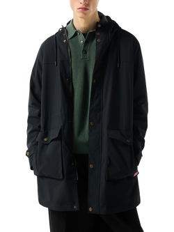 Hunter Lightweight Waterproof Parka, Black