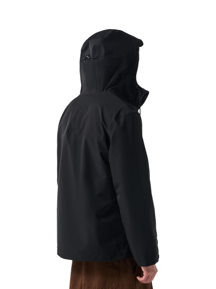 Hunter Lightweight Waterproof Jacket, Black - view 2, Black