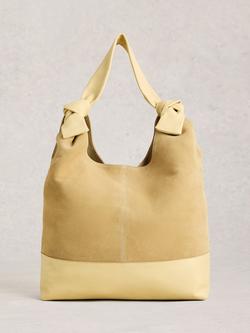White Stuff Darla Shoulder Bag, Light Yellow, Light Yellow