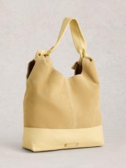 White Stuff Darla Shoulder Bag, Light Yellow - view 2, Light Yellow