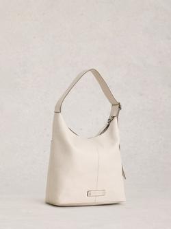White Stuff Sophia Leather Crossbody Bag, Ivory - view 2, Ivory