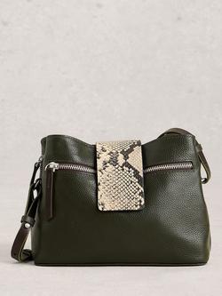 White Stuff Tabby Crossbody Bag, Khaki, Khaki