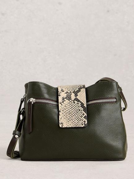 White Stuff Tabby Crossbody Bag, Khaki, Khaki