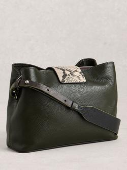 White Stuff Tabby Crossbody Bag, Khaki - view 2, Khaki