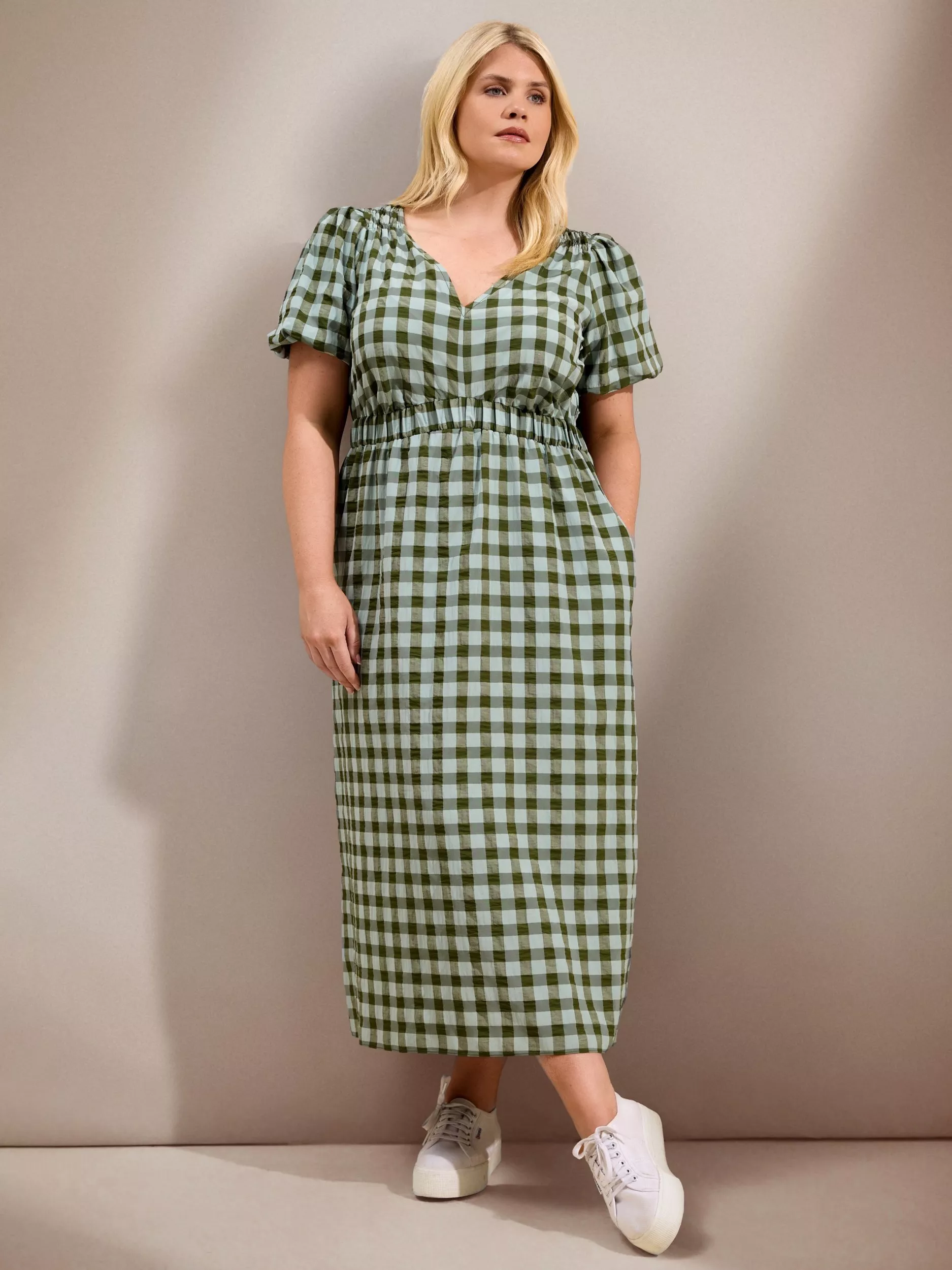 Gingham Green Dresses | John Lewis & Partners