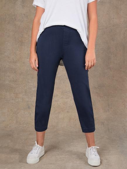 Live Unlimited Cropped Denim Jeggings, Blue