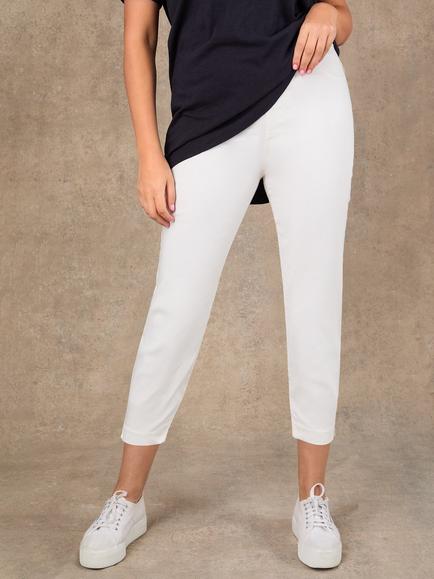 Live Unlimited Cropped Denim Jeggings - view 2, White