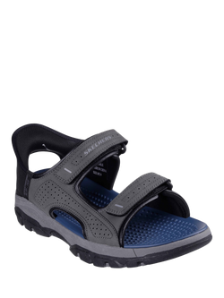 Skechers Hands Free Slip-ins Relaxed Fit Tresmen Reece Trainers - view 2, Charcoal