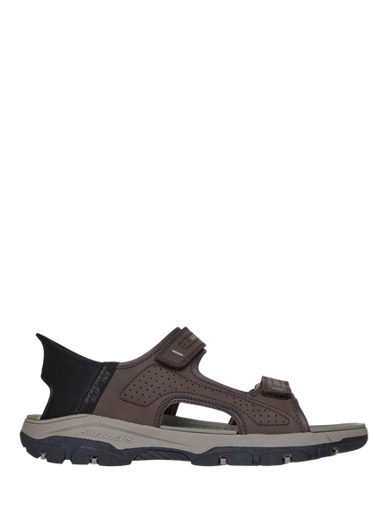Skechers Hands Free Slip-ins Relaxed Fit Tresmen Reece Trainers, Chocolate