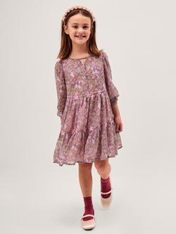 Monsoon x My Little Pony Kids' Floral Dress, Multi, Multi