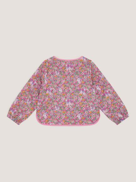 Monsoon x My Little Pony Kids' Quilted Jacket, Multi - view 2, Multi