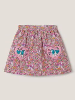 Monsoon x My Little Pony Kids' Quilted Skirt, Multi - view 2, Multi