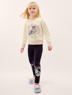 Monsoon x My Little Pony Kids' Embroidered Leggings, Navy/Multi, Navy/Multi