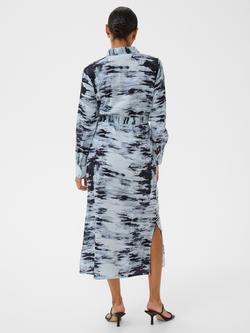 KAFFE Keri Abstract Shirt Dress, Nantucket/Midnight - view 2, Nantucket/Midnight