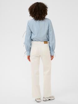 KAFFE Brook High Rise Jeans, Chalk - view 2, Chalk