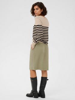 KAFFE Naya Knee Length Skirt - view 2, Brindle