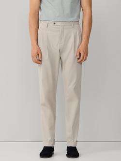 Hackett London Eton Regular Fit Modal Blend Trousers, Taupe Beige, Taupe Beige