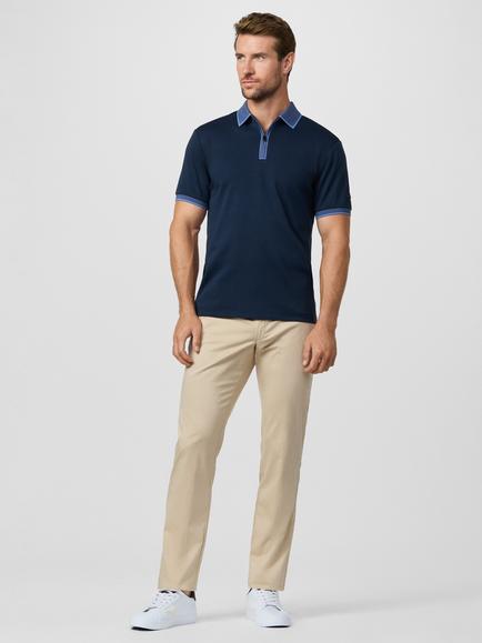 Hackett London Sport Slim Fit Commuter Trousers - view 2, Stone Beige
