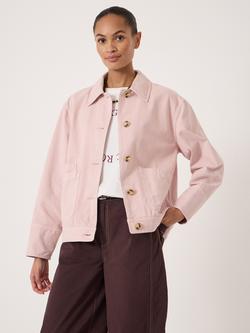 HUSH Avril Utility Jacket, Pale Pink, Pale Pink