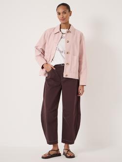 HUSH Avril Utility Jacket, Pale Pink - view 2, Pale Pink