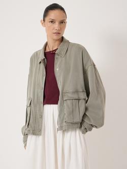 HUSH Melinda Utility Jacket, Green, Green