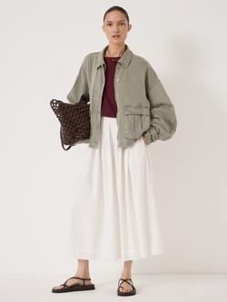 HUSH Melinda Utility Jacket, Green - view 2, Green