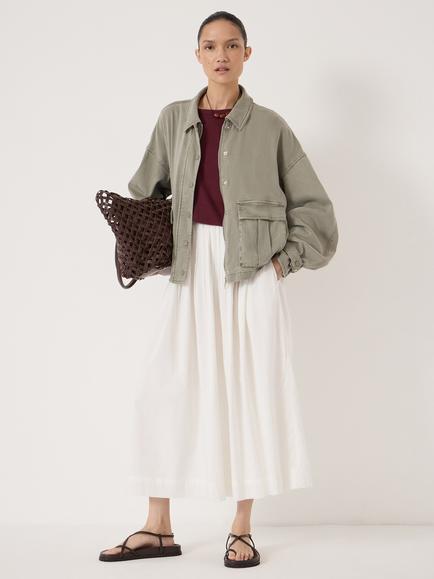 HUSH Melinda Utility Jacket, Green - view 2, Green