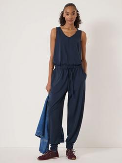 HUSH Alexa Harem Jumpsuit, Navy Blue