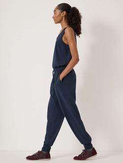 HUSH Alexa Harem Jumpsuit - view 2, Navy Blue