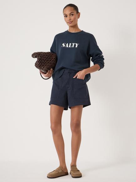 HUSH Cordi Utility Shorts, Dark Navy - view 2, Dark Navy