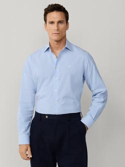 Hackett London Cotton Blend Classic Fit Pimlico Cutaway Collar Shirt, Light Blue