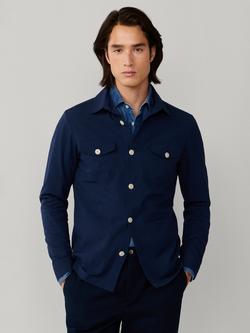 Hackett London Cotton Seersucker Long Sleeve Overshirt, Old Navy, Old Navy