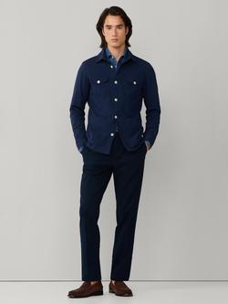 Hackett London Cotton Seersucker Long Sleeve Overshirt, Old Navy - view 2, Old Navy