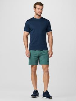 Hackett London Sport Cotton Regular Fit Short Sleeve T-Shirt - view 2, Navy