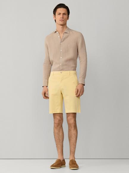 Hackett London Sanderson Tailored Fit Chino Shorts - view 2, Pastel Yellow