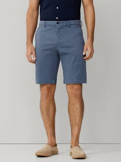 Hackett London Sanderson Tailored Fit Chino Shorts, Thames Blue